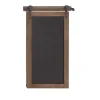 Discount Kirklands Home Long Wood and Metal Frame Chalkboard