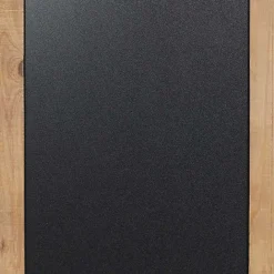 Discount Kirklands Home Long Wood and Metal Frame Chalkboard