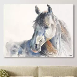 Sale Kirklands Home Looking Back Giclee Canvas Art Print Blue