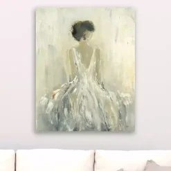 Hot Kirklands Home Looking For You Canvas Art Print Ivory