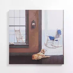 Sale Kirklands Home Looking Out At Sea Canvas Art Print