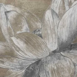 Clearance Kirklands Home Lotus Blossom Framed Canvas Art Print