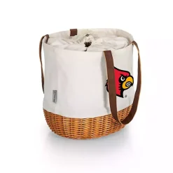Sale Kirklands Home Louisville Cardinals Canvas Tote Bag Red