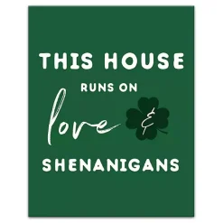 Sale Kirklands Home Love & Shenanigans Canvas Art Print