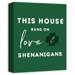Sale Kirklands Home Love & Shenanigans Canvas Art Print