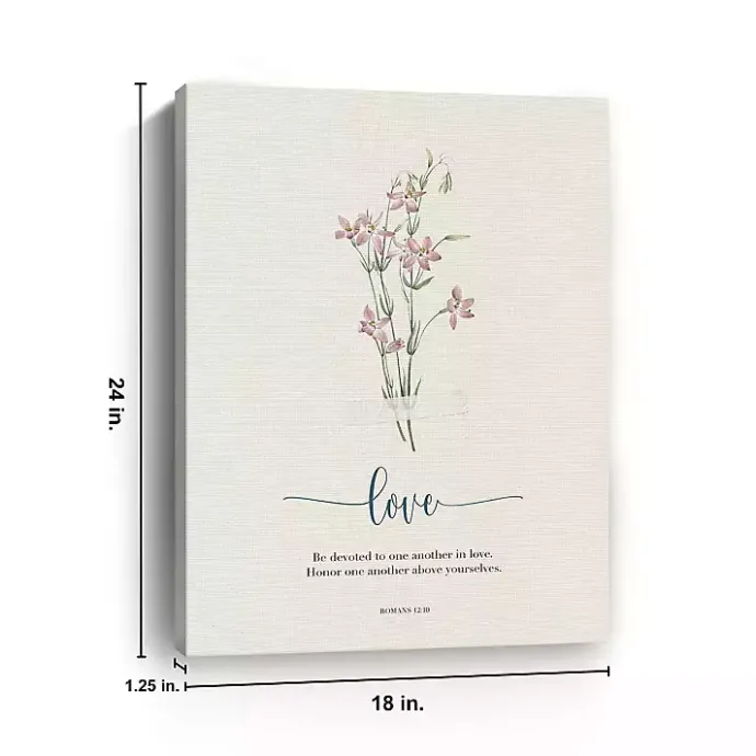 Best Kirklands Home Love Affirmations Canvas Art Print, 18x24 in.