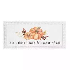 Best Kirklands Home Love Fall The Most Framed Wall Plaque