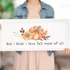 Best Kirklands Home Love Fall The Most Framed Wall Plaque