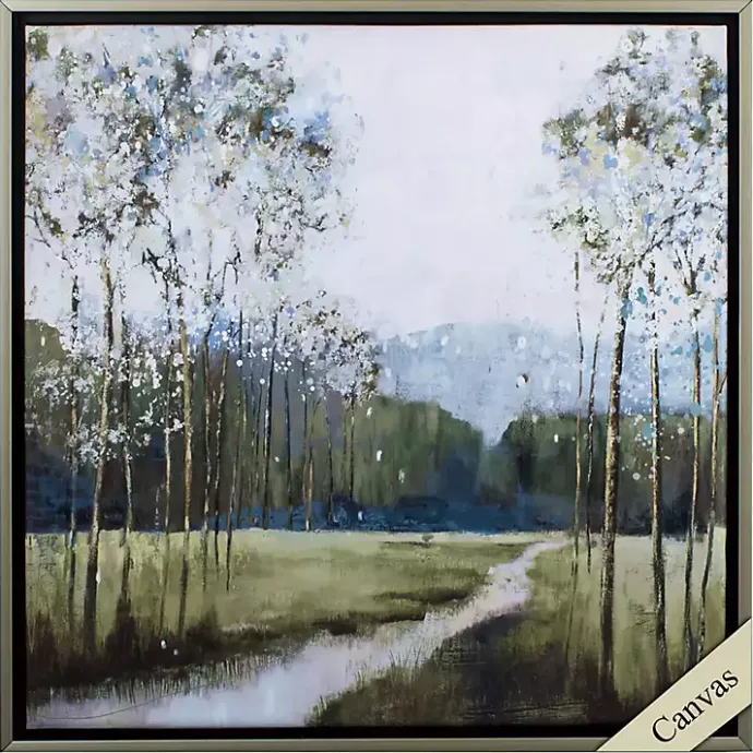 Outlet Kirklands Home Lovely Landscape Framed Canvas Art Print Multi