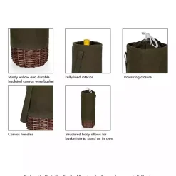 Discount Kirklands Home LSU Tigers Insulated Wine Bottle Tote