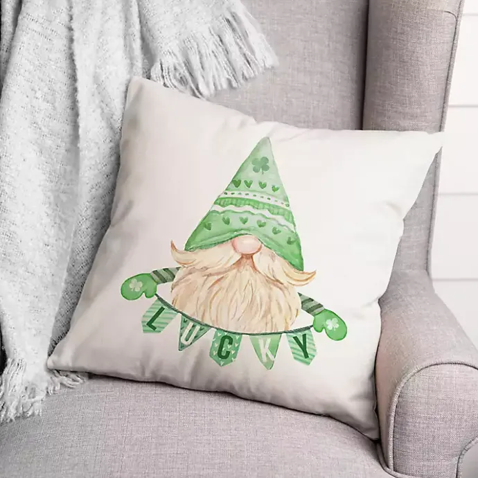 Clearance Kirklands Home Lucky Gnome Pillow
