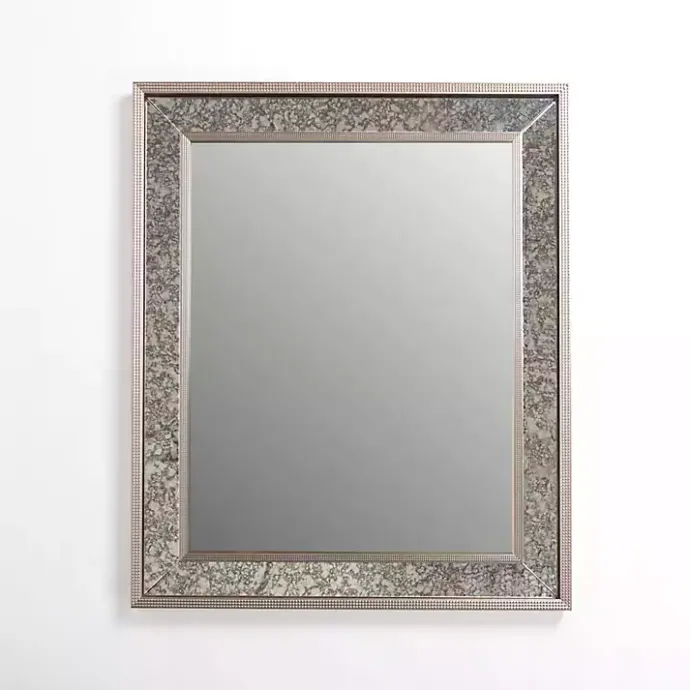 Sale Kirklands Home Luxe Silver Antique Frame Wall Mirror, 35 in.