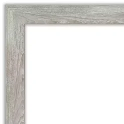 Best Kirklands Home Lyndon Dove Gray Wood Framed Mirror
