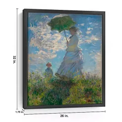 Kirklands Home Madame Monet and Her Son Framed Canvas Art Print