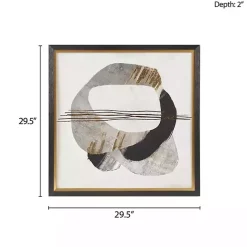 Discount Kirklands Home Madison Park Auric Beam Framed Canvas Art Print