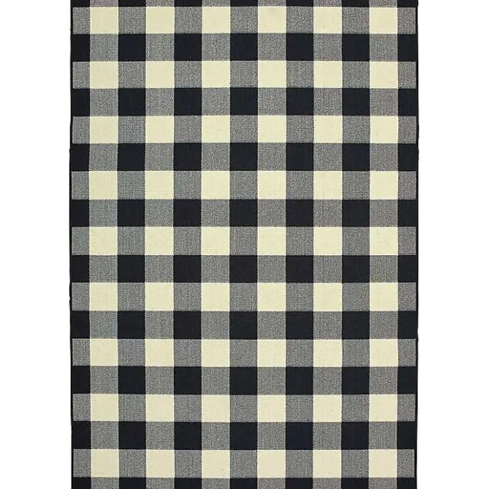 Best Kirklands Home Madura Buffalo Check Outdoor Area Rug, 8x13