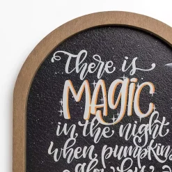 Discount Kirklands Home Magic in the Night Halloween Wall Plaque
