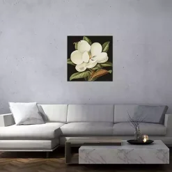Kirklands Home Magnolia Grandiflora Canvas Art Print White