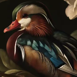 Online Kirklands Home Mallard Floral Dutch Framed Canvas Art Print