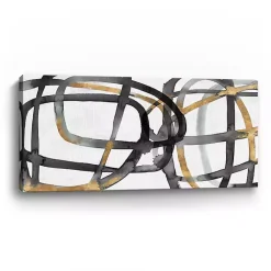 Hot Kirklands Home Many Ways Abstract Canvas Art Print, 60x30 in.