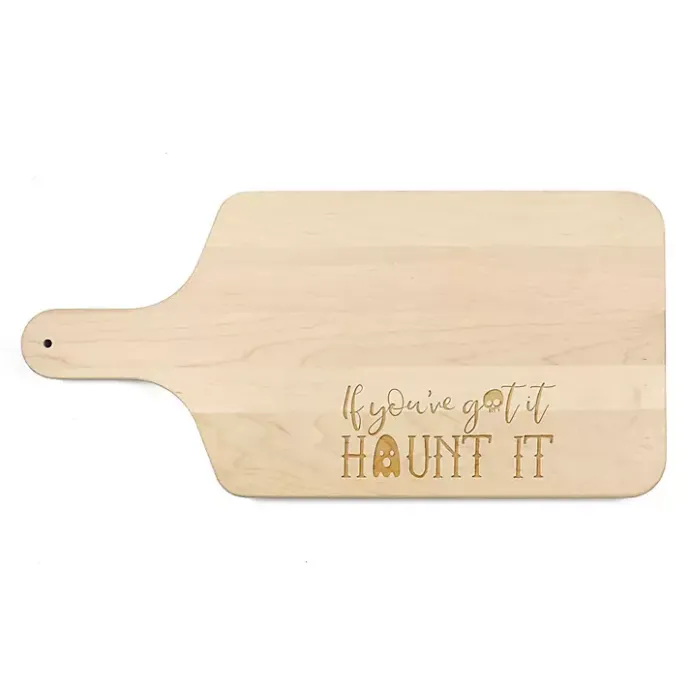 Best Kirklands Home Maple Haunt It Halloween Cutting Board Tan