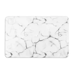 Sale Kirklands Home Marble Stone Bath Mat White