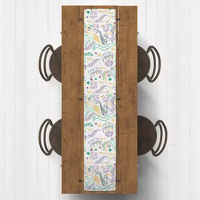 Sale Kirklands Home Mardi Gras Party Table Runner, 72 in.