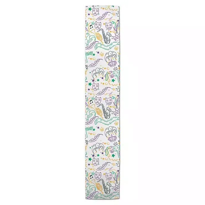 Discount Kirklands Home Mardi Gras Party Table Runner, 90 in.