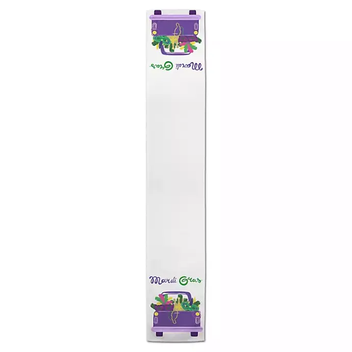 Outlet Kirklands Home Mardi Gras Truck Table Runner, 72 in.