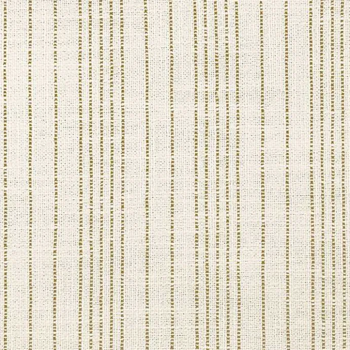 Sale Kirklands Home Marigold Stripe Upholstered Square Storage Ottoman White