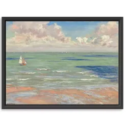 Sale Kirklands Home Marine Regates a Villers Canvas Print, 42x32 in.