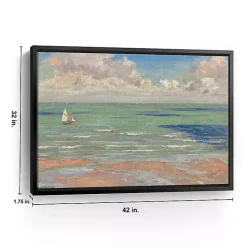 Sale Kirklands Home Marine Regates a Villers Canvas Print, 42x32 in.