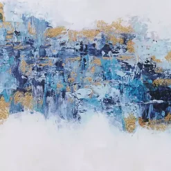 Clearance Kirklands Home Martha Stewart Blue Drift 5-pc. Framed Art