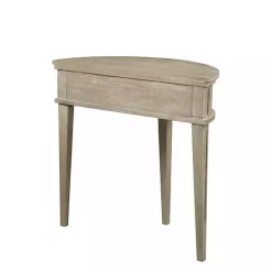 Discount Kirklands Home Martha Stewart Half Moon Console Table Tan
