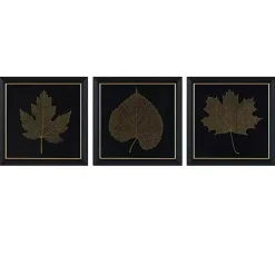 Sale Kirklands Home Martha Stewart Leaf Framed Prints, Set of 3