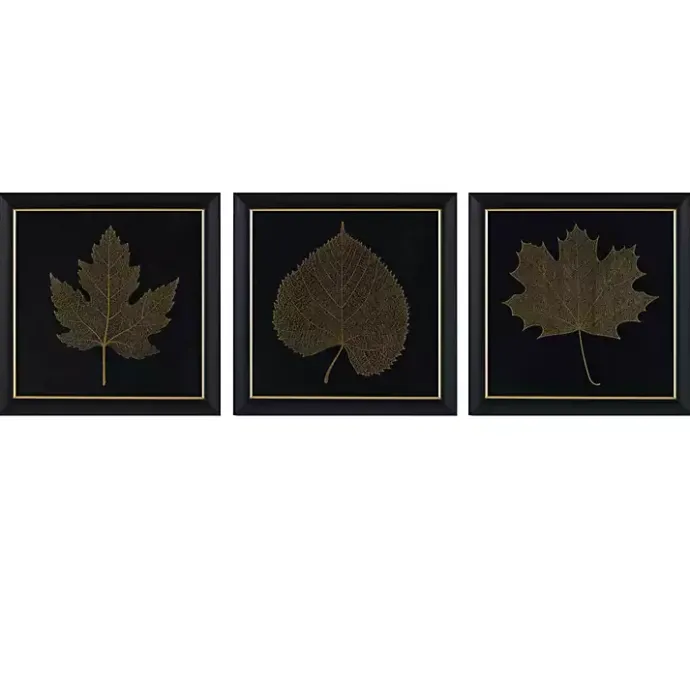 Sale Kirklands Home Martha Stewart Leaf Framed Prints, Set of 3