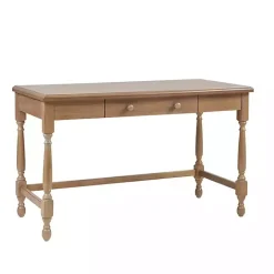 Hot Kirklands Home Martha Stewart Natural Wood Turned Legs Desk