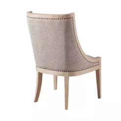 Discount Kirklands Home Martha Stewart Swoop Back Dining Chair Tan