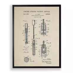 Best Kirklands Home Mascara Patent Framed Art Print
