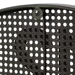 Best Kirklands Home Matte Black Iron Wall Clock, 32 in.