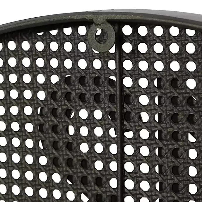 Best Kirklands Home Matte Black Iron Wall Clock, 32 in.