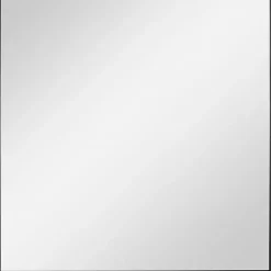 Sale Kirklands Home Matte Metal Square Framed Mirror Black