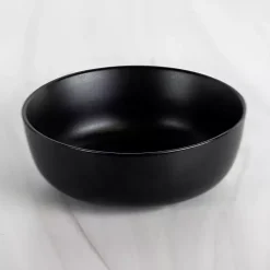 Clearance Kirklands Home Matte Simple Things Cereal Bowl Black
