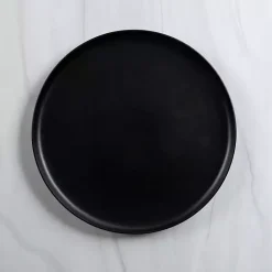 Hot Kirklands Home Matte Simple Things Dinner Plate Black