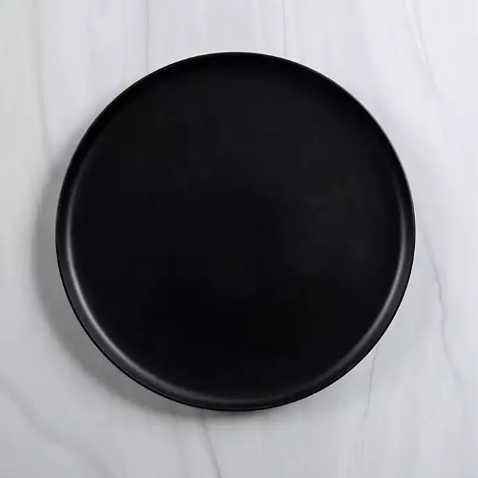 Hot Kirklands Home Matte Simple Things Dinner Plate Black