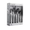 Clearance Kirklands Home Matte Black Steel Diagonal 20-pc. Flatware Set