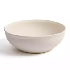 Clearance Kirklands Home Matte Eggshell Ceramic Bowl Ivory