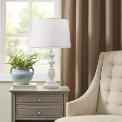 Best Kirklands Home Matte Candlestick Martha Stewart Table Lamp White