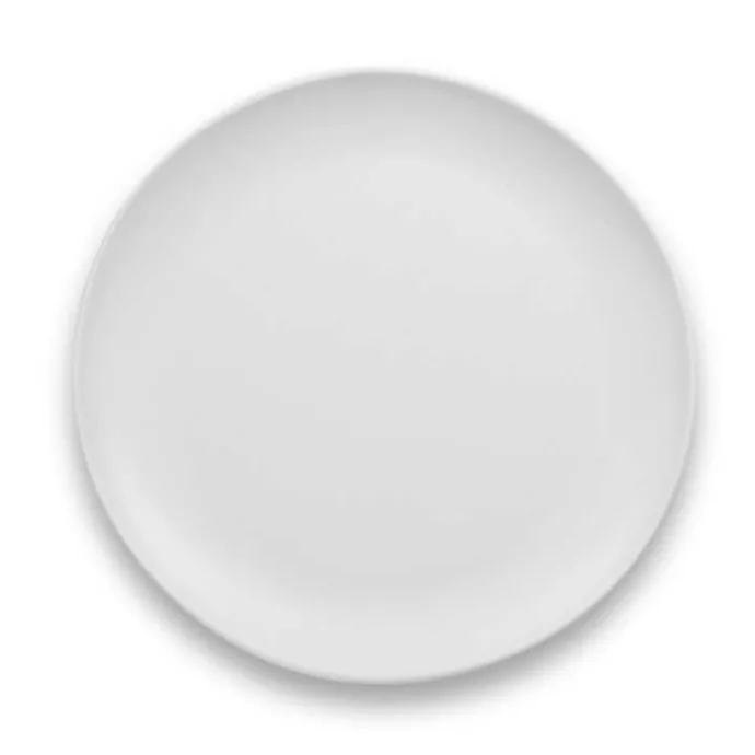Sale Kirklands Home Matte Melamine Coupe Dinner Plates, Set of 6 White