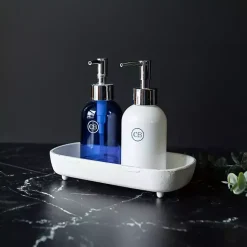 New Kirklands Home Matte Vanity Dough Bowl White